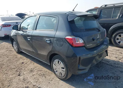 2024 Mitsubishi Mirage Es/Le from USA, damaged, VIN ML32AUHJ1RH026943